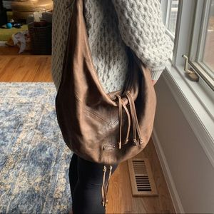 🔥 Frye - Belle Bohemian Hobo Leather Bag